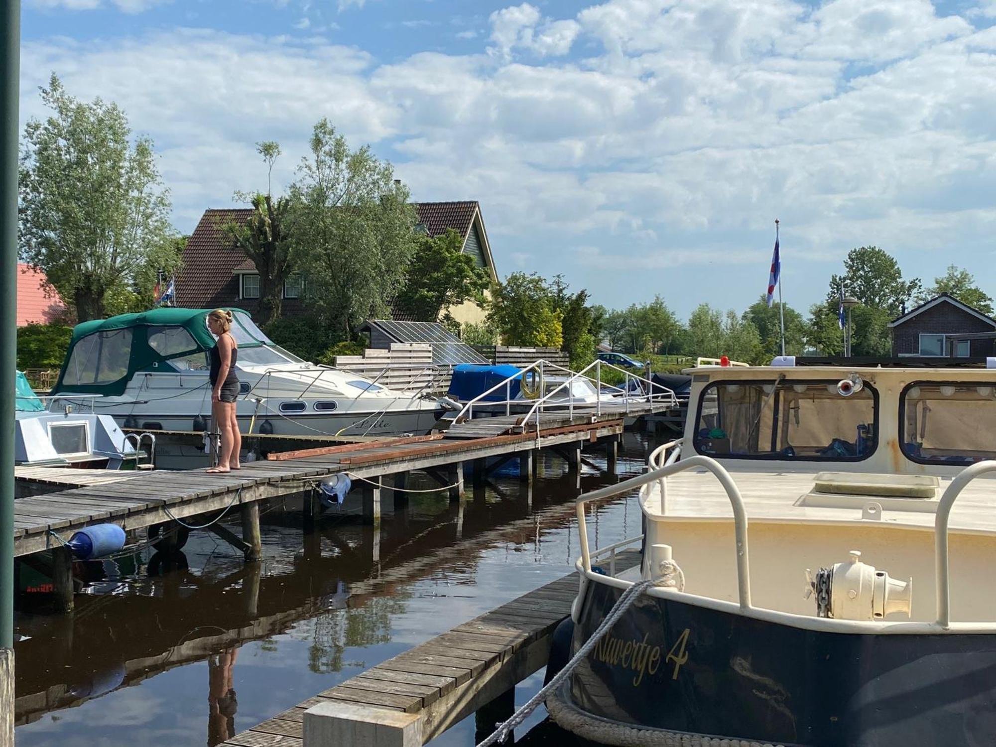Boat Stoer - Inclusief Sloep Jutrijp Dış mekan fotoğraf